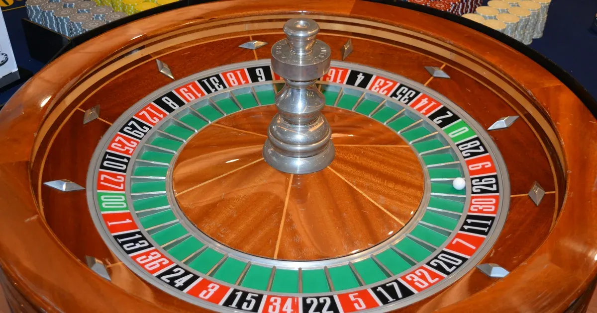 Bánh xe roulette châu Âu, minh họa roulette là gì